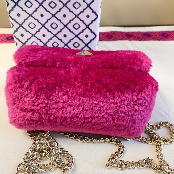 Kate Spade Audrey Shearling Micro Crossbody - Picture 4 of 11